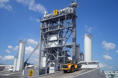 Ammann Asphalt Plant retrofitted by MARINI